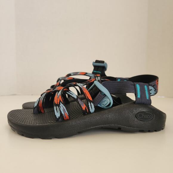 Chaco Women's ZX/2 Classic, With Toe Loop, Outdoor Sandal, Aerial Aqua 6 W - Picture 4 of 8